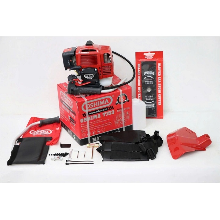 Máy Cắt Cỏ Oshima Chạy Xăng 2KW 2 Thì TJ53
