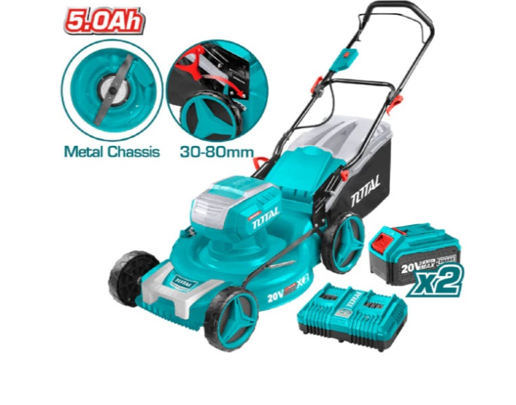 Máy Cắt Cỏ Đẩy Tay Total Chạy Pin Lithium 40V TLMLI20182