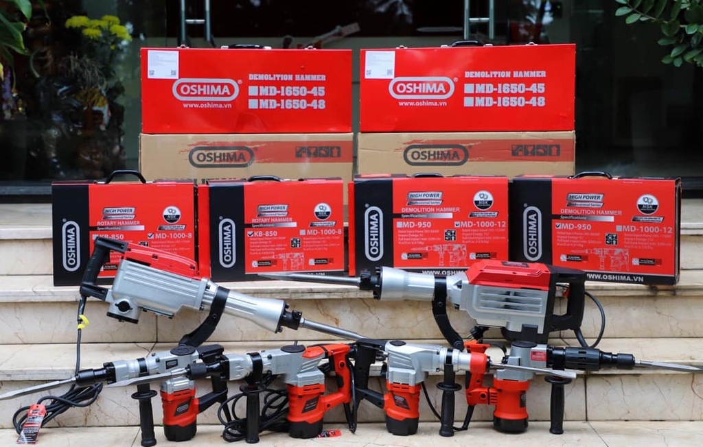 Máy Đục Bê Tông Oshima MD-1650-48 1650W