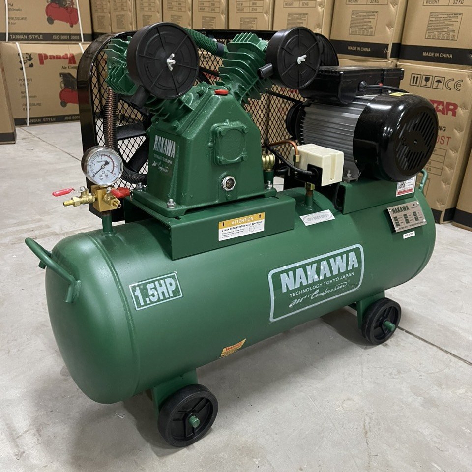 Máy Nén Khí Dây Đai 1.5HP Nakawa NK15-70 70L