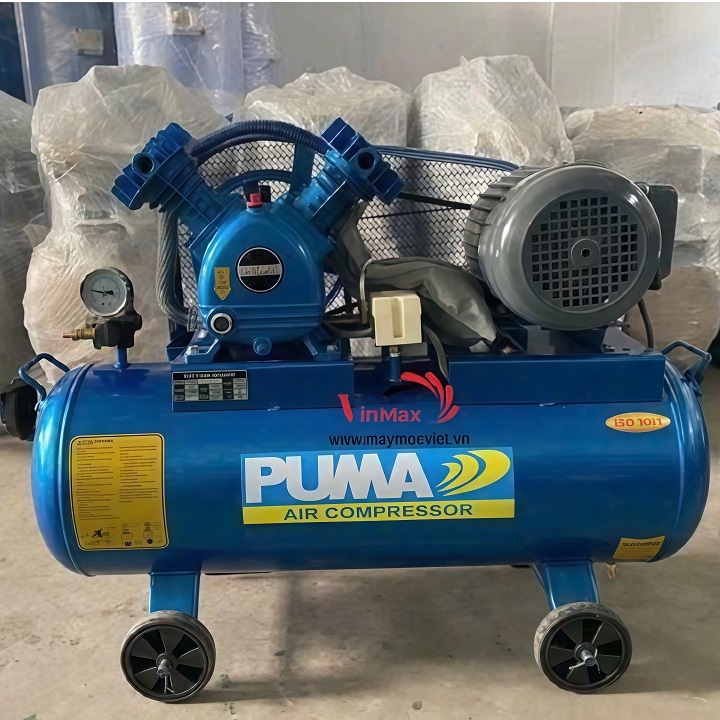 Máy Nén Khí Dây Đai 3HP Puma 80L V-0.25/8