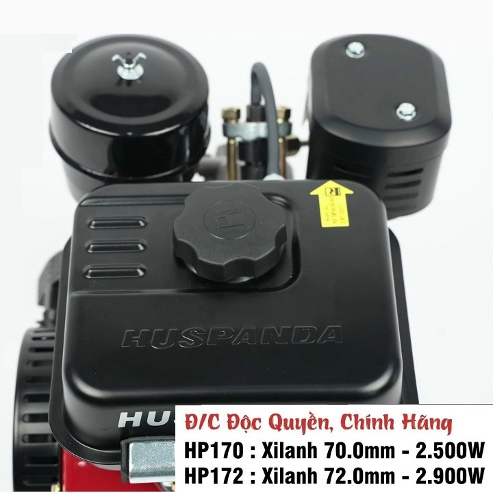 Máy Nổ - Động Cơ Dầu Huspanda HP170 3.5Hp