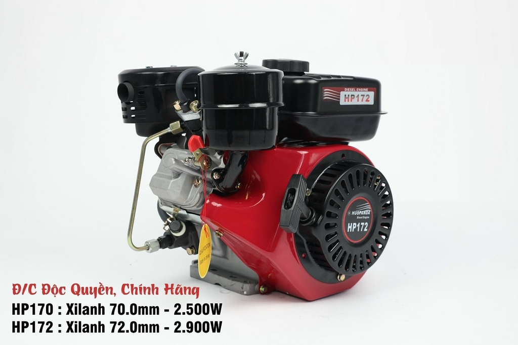 Máy Nổ - Động Cơ Dầu Huspanda HP172 3.5HP