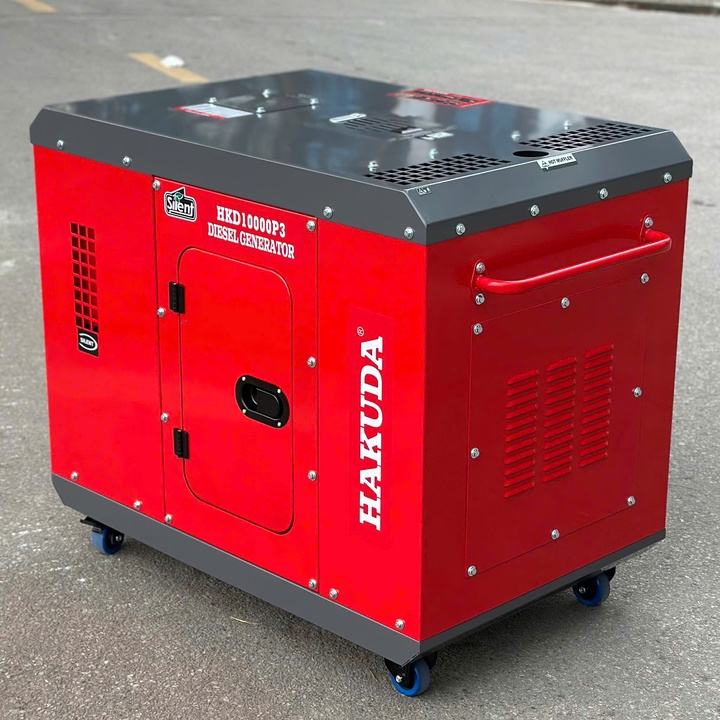 Máy Phát Điện Hakuda Dầu 10KW 3 Pha HKD10000P3