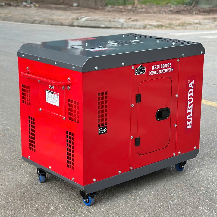 Máy Phát Điện Chạy Dầu Hakuda 10KW 3 Pha HKD10000P3