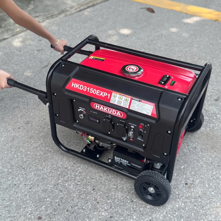 Máy Phát Điện 3KW Chạy Xăng Hakuda HKD3150EXP1