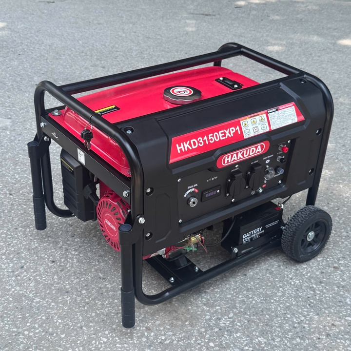 Máy Phát Điện 3KW Chạy Xăng Hakuda HKD3150EXP1