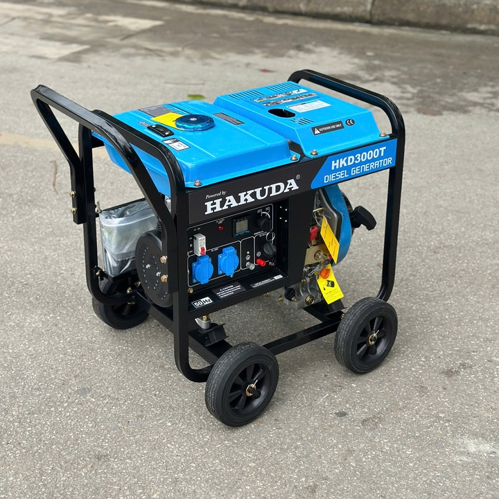 Máy Phát Điện 3KW Dầu Hakuda HKD3000T