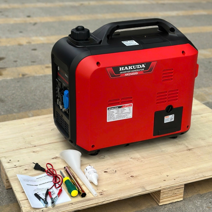 Máy Phát Điện 4KW Chạy Xăng Hakuda HKD4000i Inverter