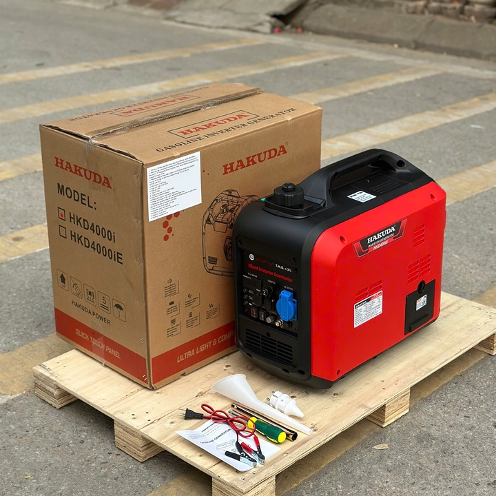 Máy Phát Điện 4KW Chạy Xăng Hakuda HKD4000i Inverter