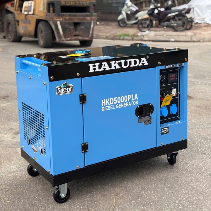 Máy Phát Điện 5KW Dầu Hakuda HKD5000P1A