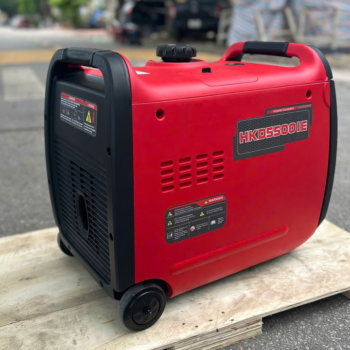 Máy Phát Điện 5KW Chạy Xăng Inverter Hakuda HKD5500IE Siêu Cách Âm
