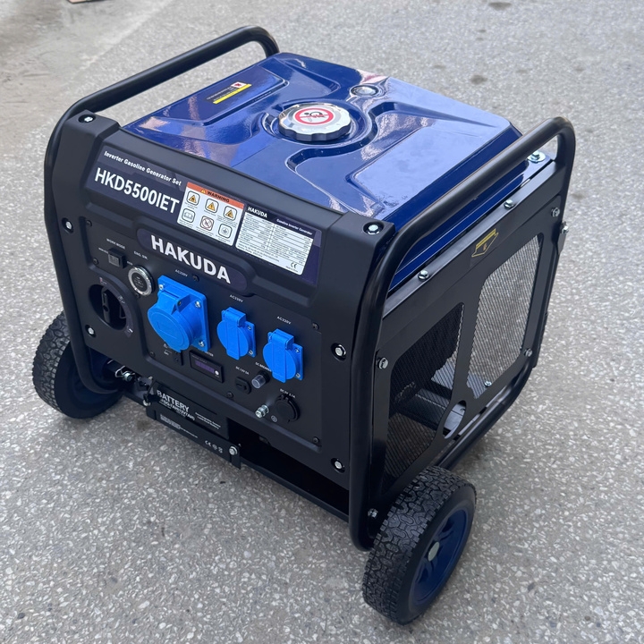Máy Phát Điện 5KW Chạy Xăng Inverter Hakuda HKD5500IET