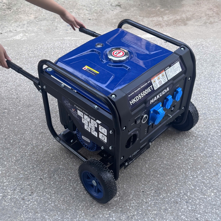 Máy Phát Điện 5KW Chạy Xăng Inverter Hakuda HKD5500IET