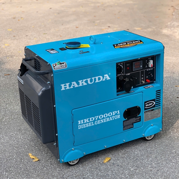 Máy Phát Điện Dầu 7Kw Hakuda HKD7000P1 1Pha