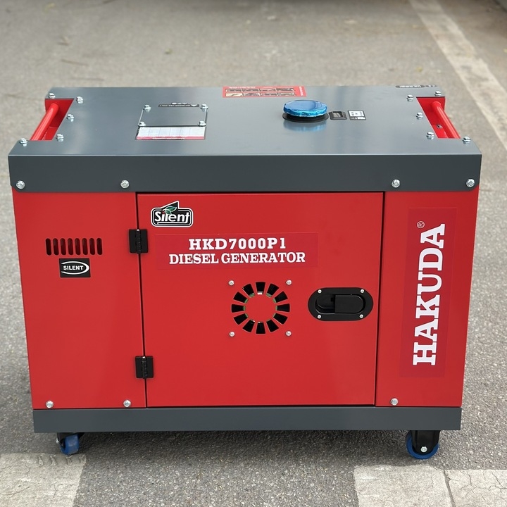 Máy Phát Điện 7Kw Dầu Hakuda HKD7000P1
