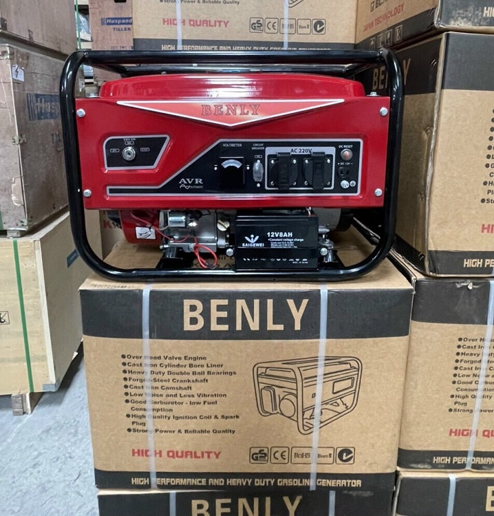 Máy Phát Điện Chạy Xăng Benly 3Kw BL3800