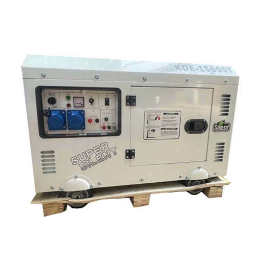Máy Phát Điện Chạy Dầu 10Kw KDE-15000T Chống Ồn