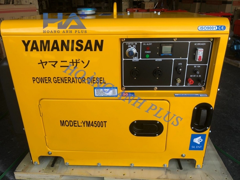 Máy Phát Điện Chạy Dầu 3Kw Yamanisan YM4500T