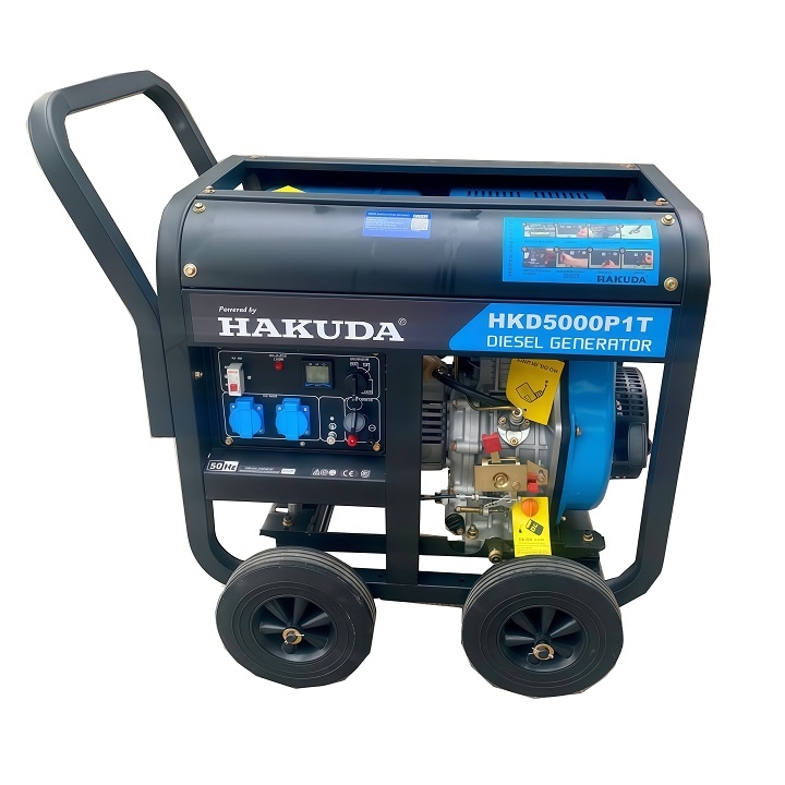 Máy Phát Điện Chạy Dầu 5KW Hakuda HKD5000P1T