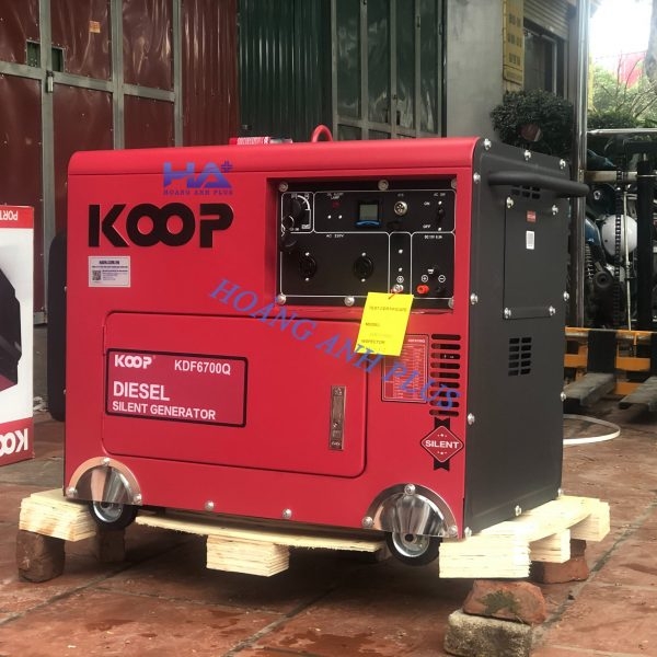 Máy Phát Điện Chạy Dầu 5Kw Koop KDF6700Q