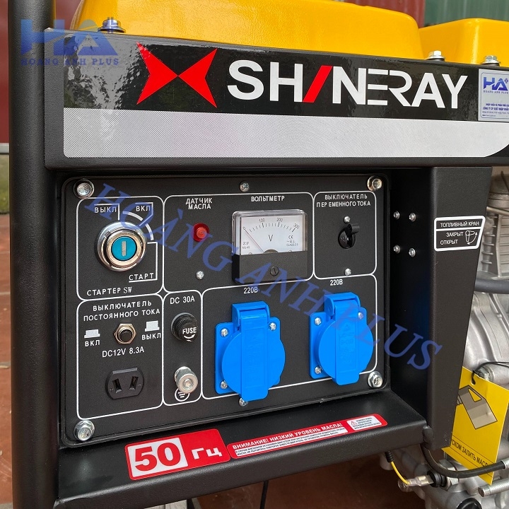 Máy Phát Điện Chạy Dầu 5Kw Shineray SDG5500CLE