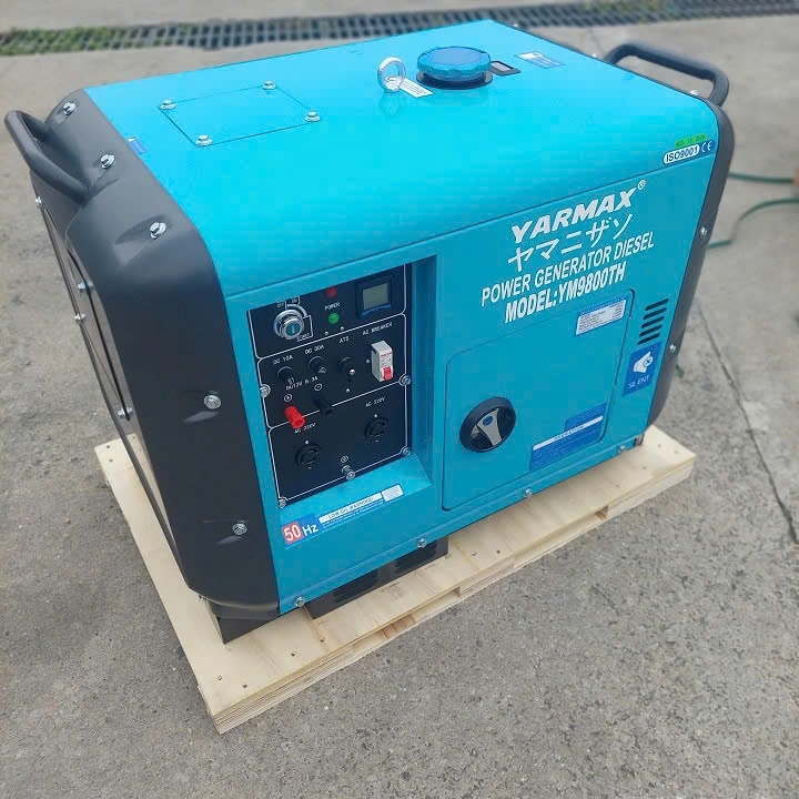 Máy Phát Điện Chạy Dầu 5KW Yarmax YW6500TH Siêu Cách Âm