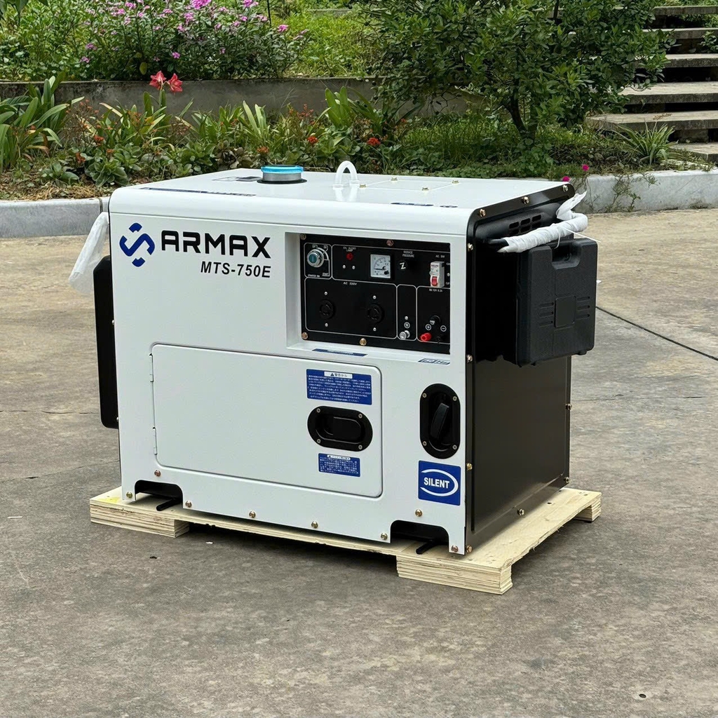 Máy Phát Điện Chạy Dầu 6Kw Armax MTS-750E