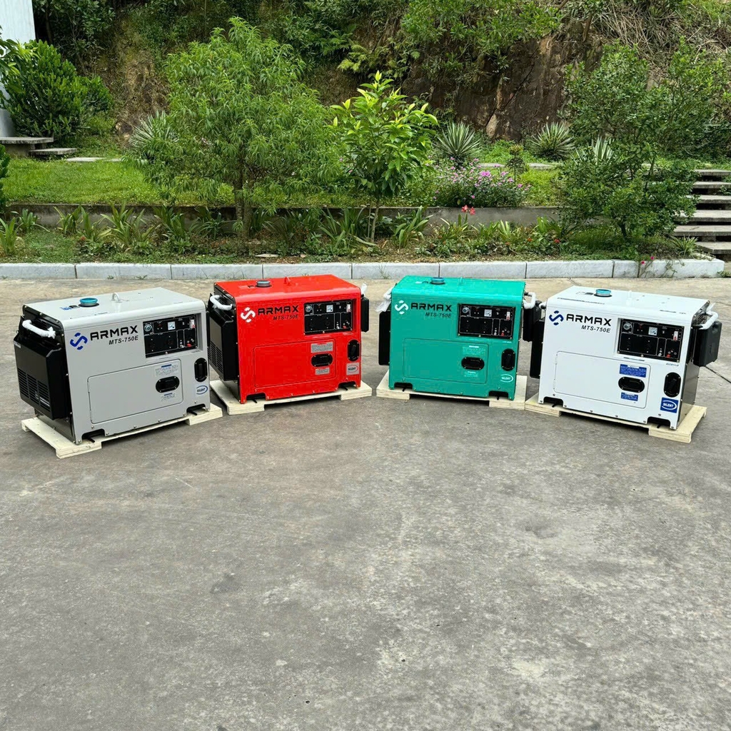 Máy Phát Điện Chạy Dầu 6Kw Armax MTS-750E