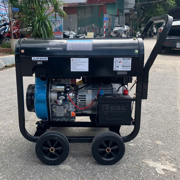 Máy Phát Điện Chạy Dầu Hakuda 7KW HKD7500P1T
