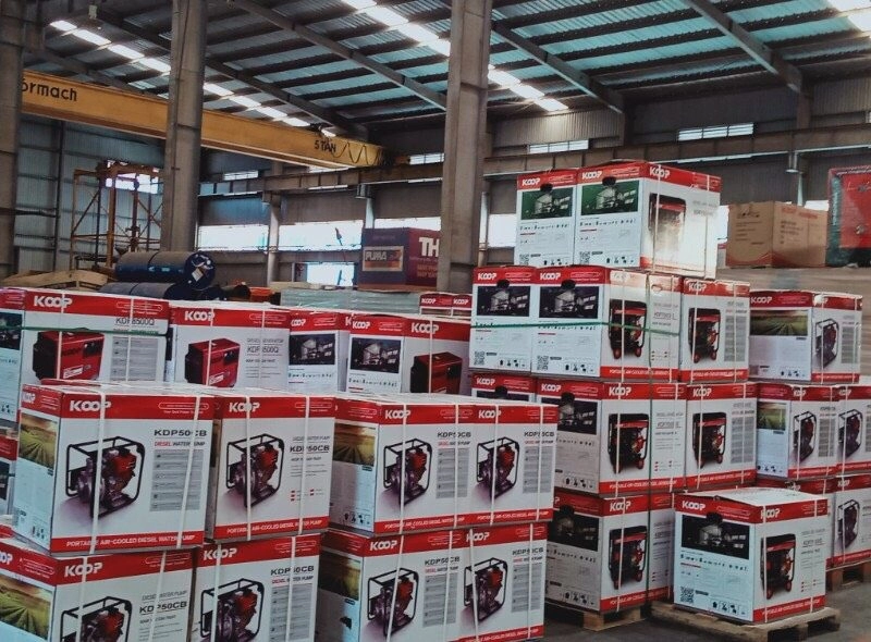 Máy Phát Điện Chạy Dầu Koop 7.5Kw(9.3Kva) KDF9500Q