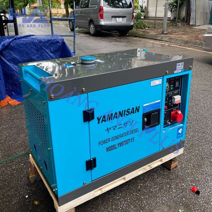 Máy Phát Điện Chạy Dầu 7Kw Yamanisan YM9700T/Y 3 Pha