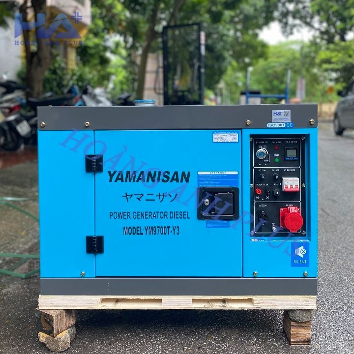 Máy Phát Điện Chạy Dầu 7Kw Yamanisan YM9700T/Y 3 Pha