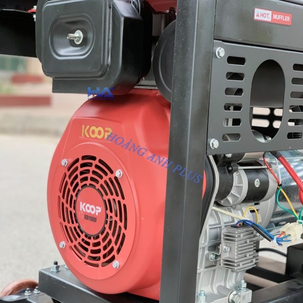 Máy Phát Điện Chạy Dầu Koop 8Kw(10kva) KDF11000XE
