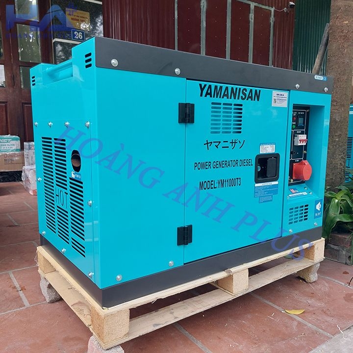 Máy Phát Điện Chạy Dầu 8Kw Yamanisan YM11000T 3 Pha