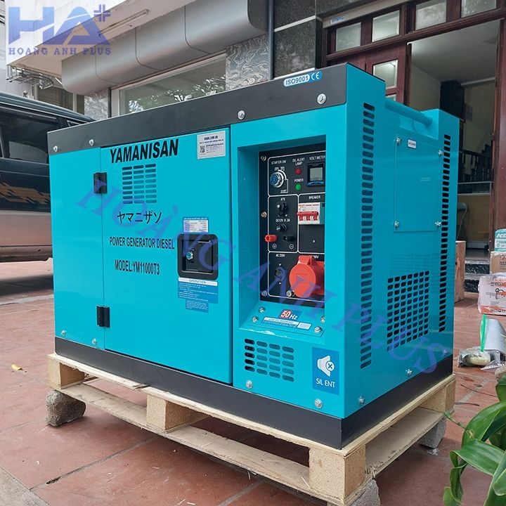 Máy Phát Điện Chạy Dầu 8Kw Yamanisan YM11000T 3 Pha