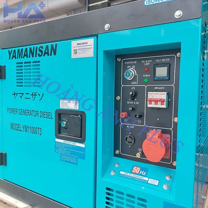 Máy Phát Điện Chạy Dầu 8Kw Yamanisan YM11000T 3 Pha