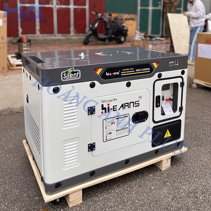 Máy Phát Điện Chạy Dầu HI-EARNS HEG12000SE 9KW