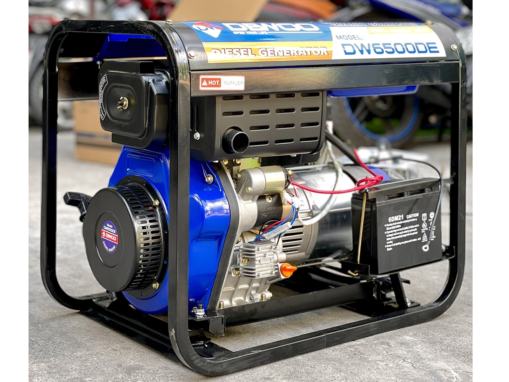 Máy Phát Điện Dầu 5KVA Dewoo DW6500DE