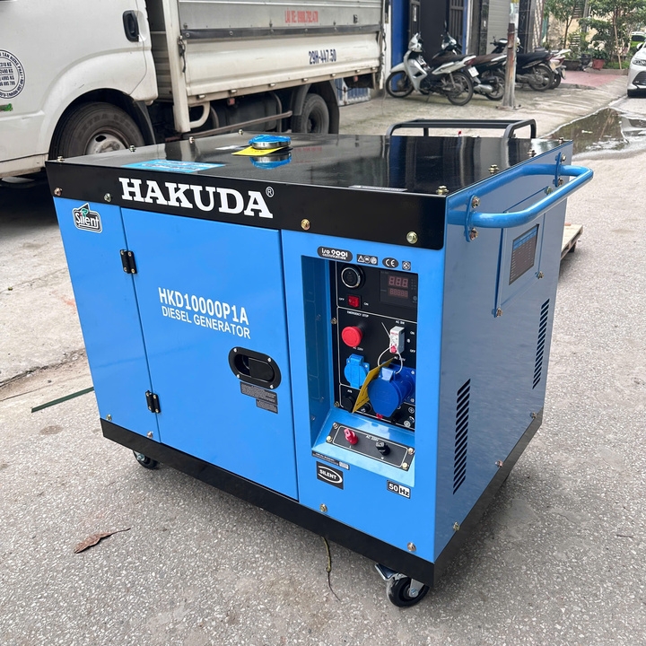 Máy Phát Điện 10KW Hakuda Chạy Dầu HKD10000P1A