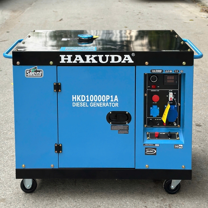 Máy Phát Điện 10KW Hakuda Chạy Dầu HKD10000P1A