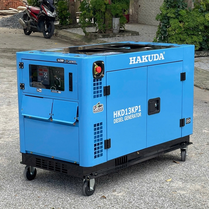 Máy Phát Điện Chạy Dầu Hakuda 12KW HKD13KP1 Siêu Cách Âm
