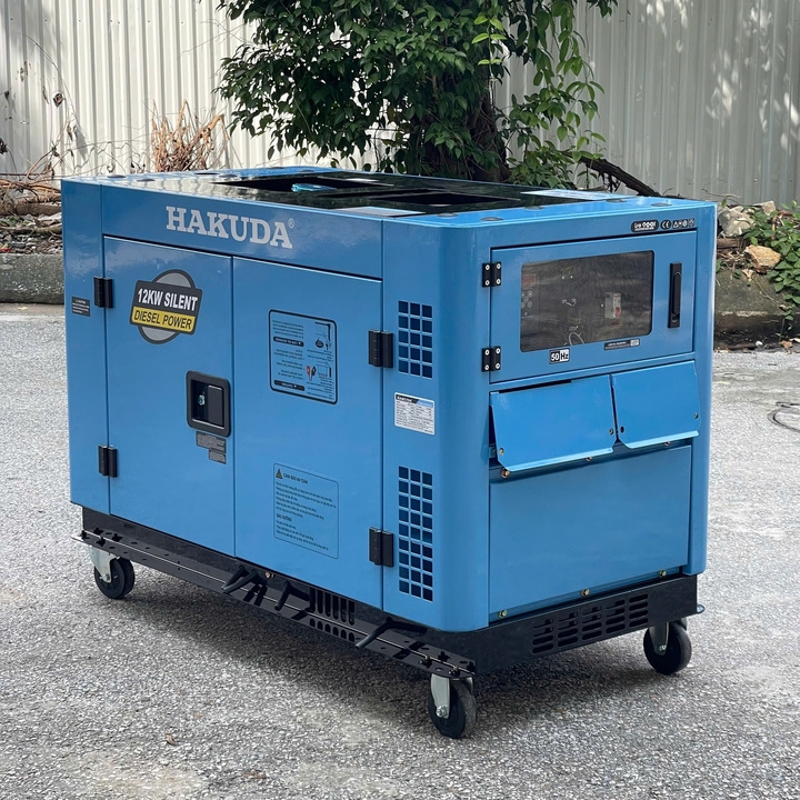 Máy Phát Điện Chạy Dầu Hakuda 12KW HKD13KP1 Siêu Cách Âm