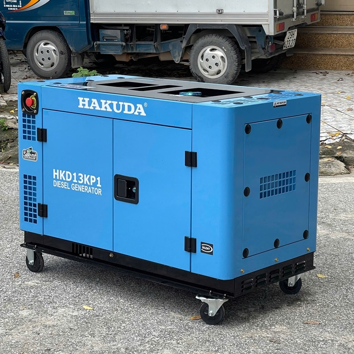 Máy Phát Điện Chạy Dầu Hakuda 12KW HKD13KP1 Siêu Cách Âm
