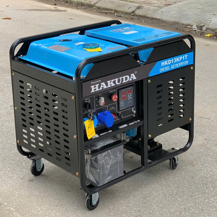 Máy Phát Điện Chạy Dầu 12KW Hakuda HKD13KP1T