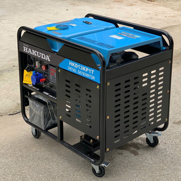 Máy Phát Điện Chạy Dầu 12KW Hakuda HKD13KP1T