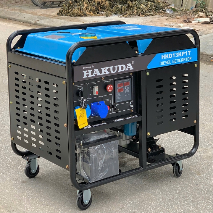 Máy Phát Điện Chạy Dầu 12KW Hakuda HKD13KP1T