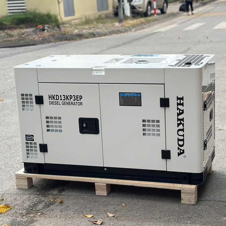 Máy Phát Điện Chạy Dầu 12Kw 3 Pha Hakuda HKD13KP3EP