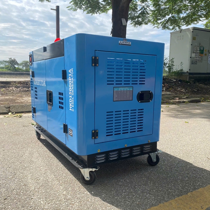 Máy Phát Điện 15KW Chạy Dầu Hakuda HKD15000P1A Siêu Cách Âm