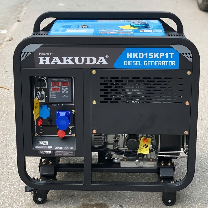 Máy Phát Điện Chạy Dầu Hakuda 15KW HKD15KP1T